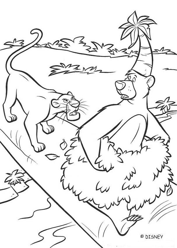 Coloring page: The Jungle Book (Animation Movies) #130262 - Free Printable Coloring Pages