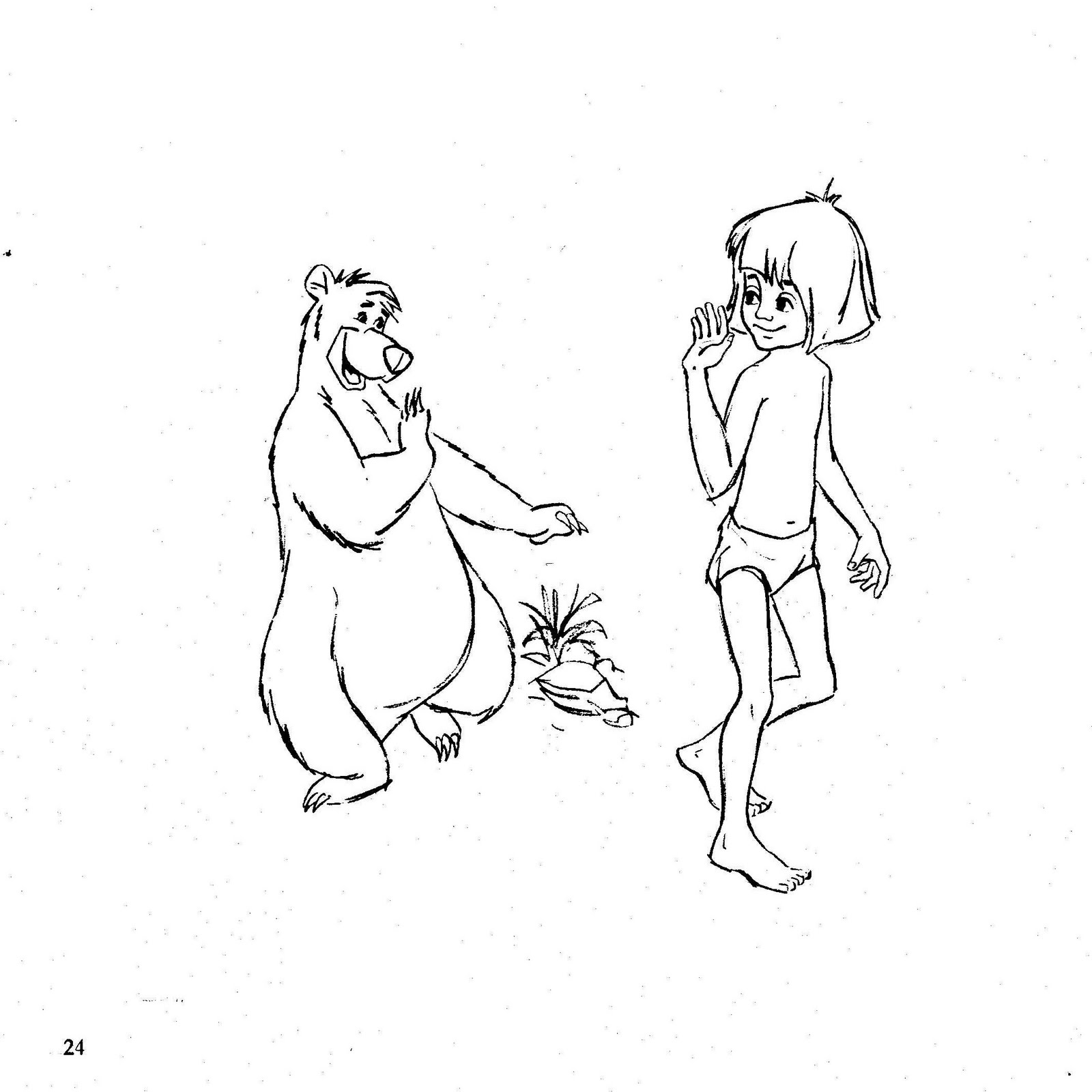 Coloring page: The Jungle Book (Animation Movies) #130264 - Free Printable Coloring Pages