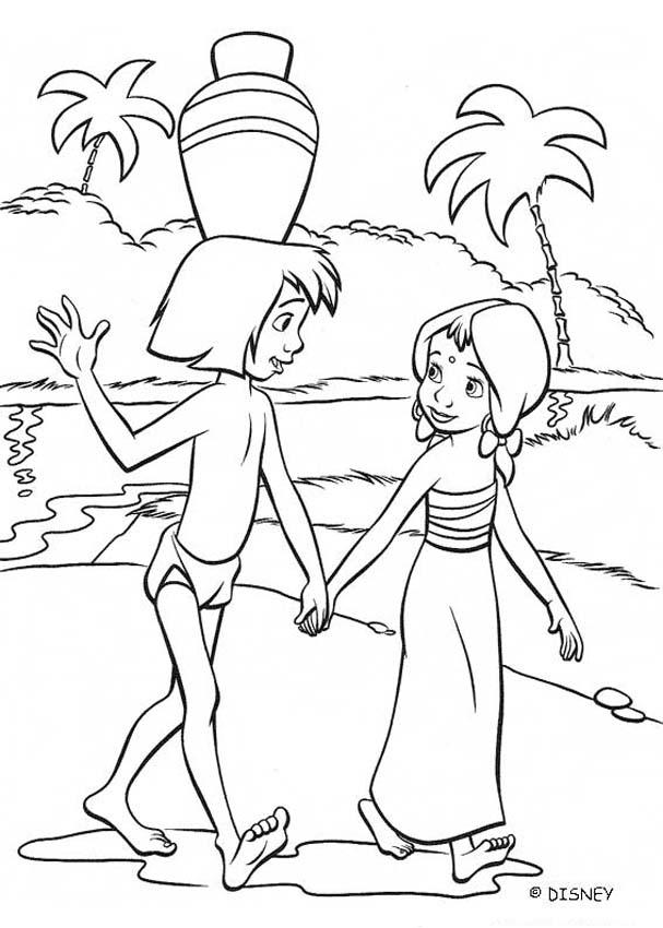 Coloring page: The Jungle Book (Animation Movies) #130270 - Free Printable Coloring Pages