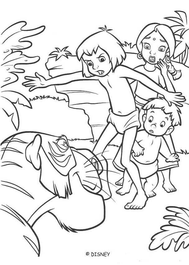Coloring page: The Jungle Book (Animation Movies) #130286 - Free Printable Coloring Pages