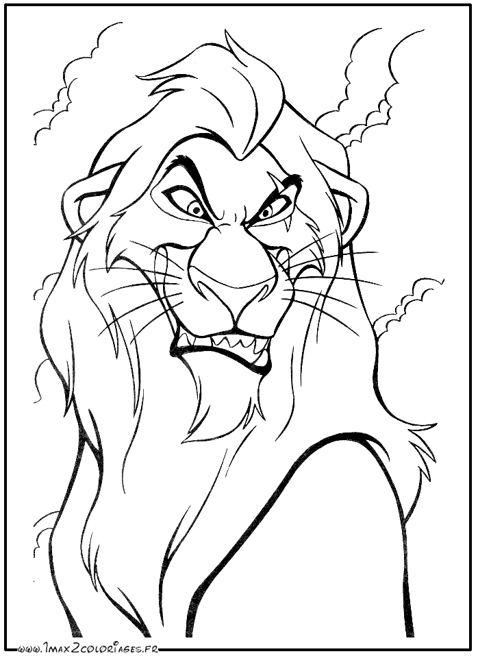 Coloring page: The Lion King (Animation Movies) #73618 - Free Printable Coloring Pages