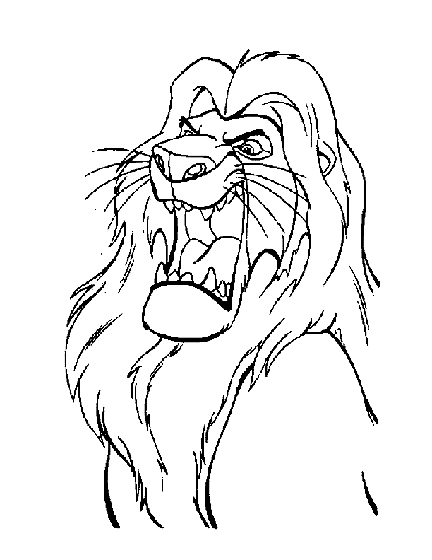 Coloring page: The Lion King (Animation Movies) #73619 - Free Printable Coloring Pages
