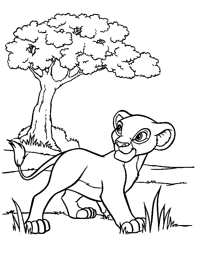 Coloring page: The Lion King (Animation Movies) #73621 - Free Printable Coloring Pages