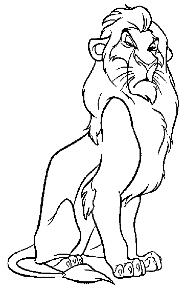 Coloring page: The Lion King (Animation Movies) #73630 - Free Printable Coloring Pages