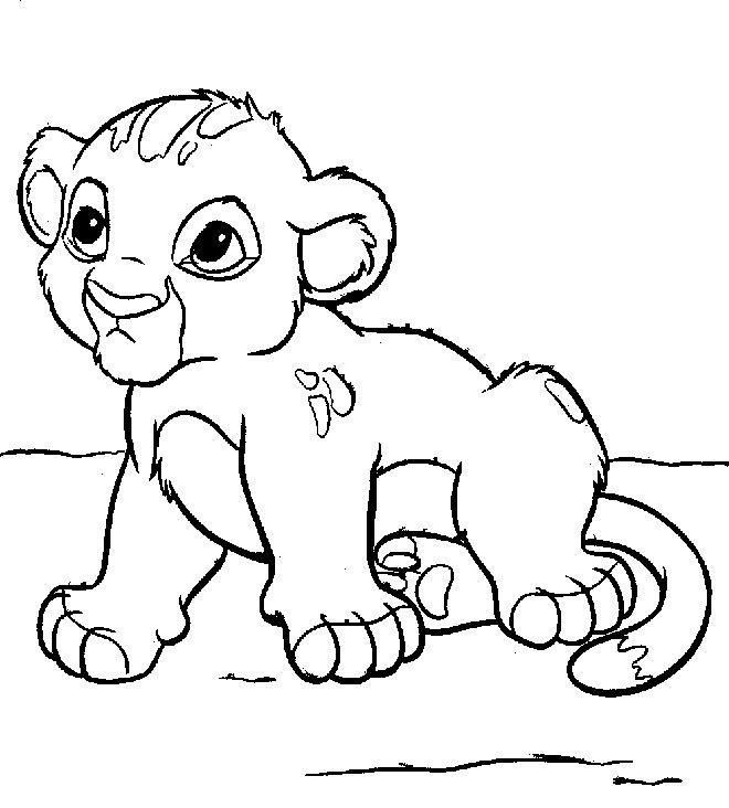 The Lion King Animation Movies Printable Coloring Pages