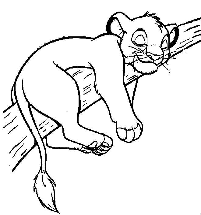 Coloring page: The Lion King (Animation Movies) #73639 - Free Printable Coloring Pages