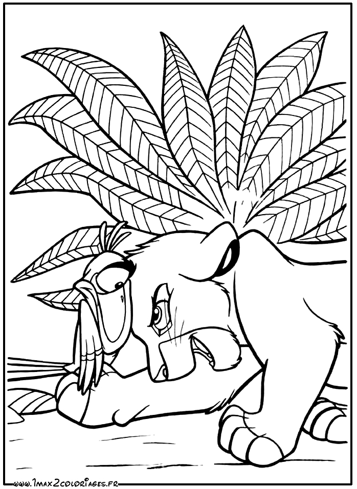 Coloring page: The Lion King (Animation Movies) #73640 - Free Printable Coloring Pages