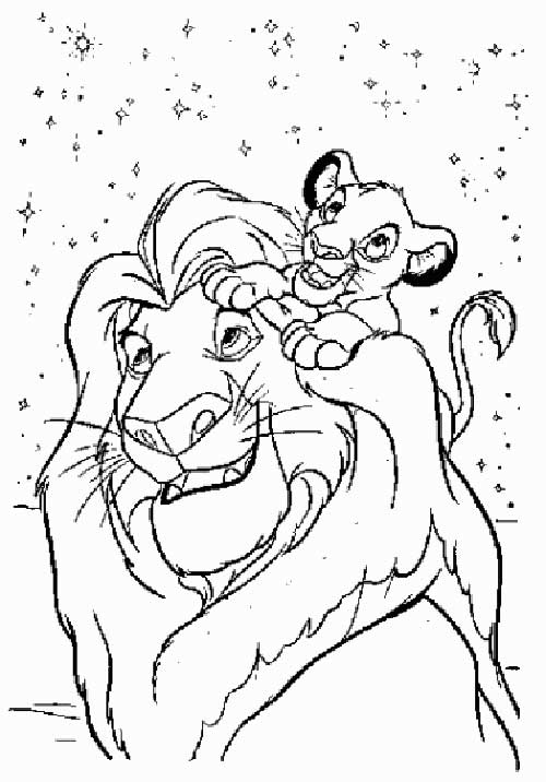 Coloring page: The Lion King (Animation Movies) #73642 - Free Printable Coloring Pages