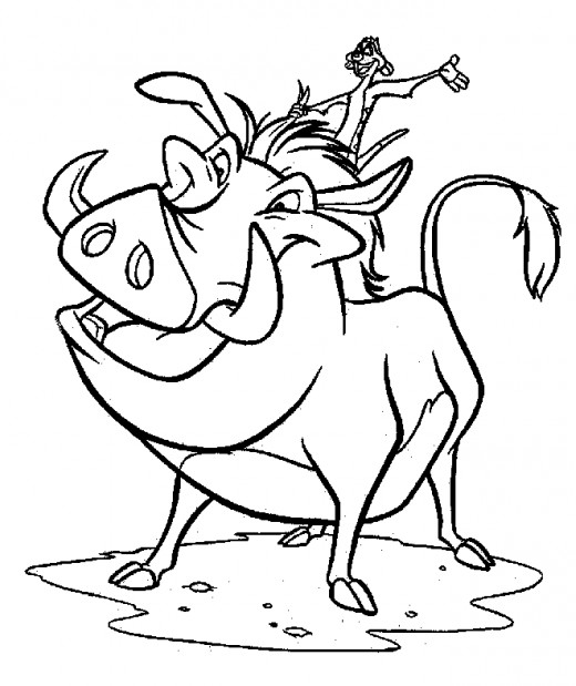 Coloring page: The Lion King (Animation Movies) #73646 - Free Printable Coloring Pages