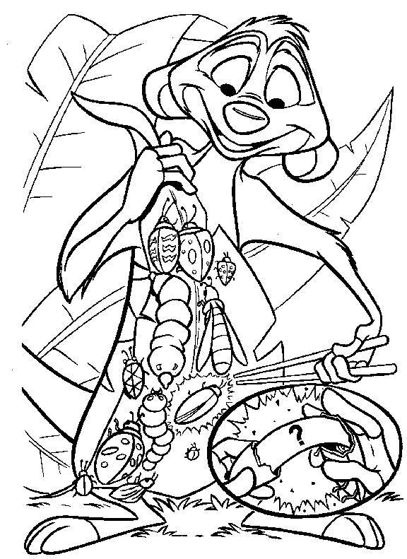 Coloring page: The Lion King (Animation Movies) #73649 - Free Printable Coloring Pages