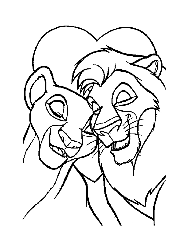 Coloring page: The Lion King (Animation Movies) #73655 - Free Printable Coloring Pages