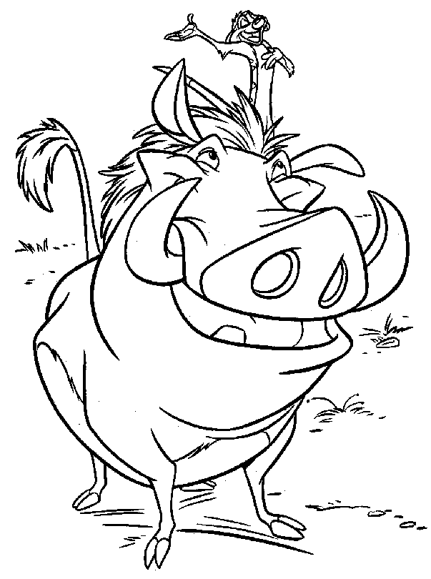 Coloring page: The Lion King (Animation Movies) #73660 - Free Printable Coloring Pages