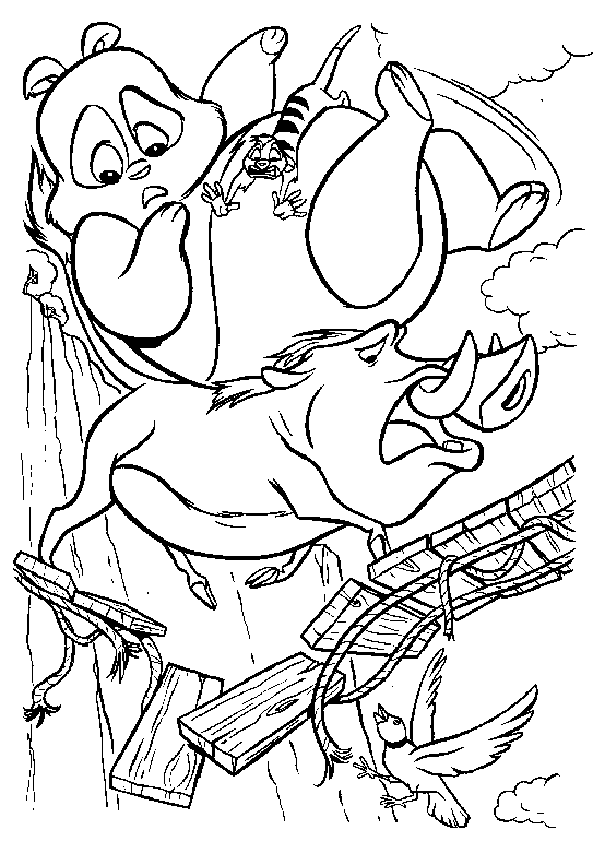 Coloring page: The Lion King (Animation Movies) #73663 - Free Printable Coloring Pages