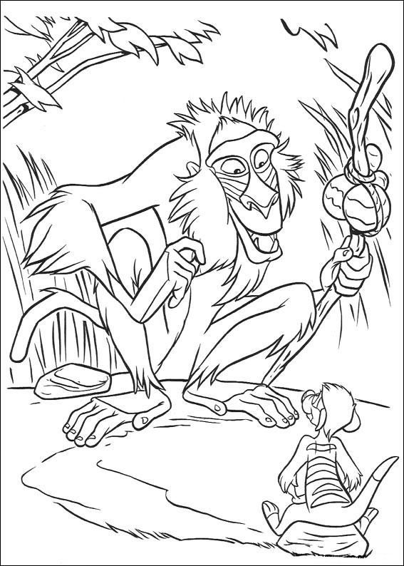 Coloring page: The Lion King (Animation Movies) #73668 - Free Printable Coloring Pages