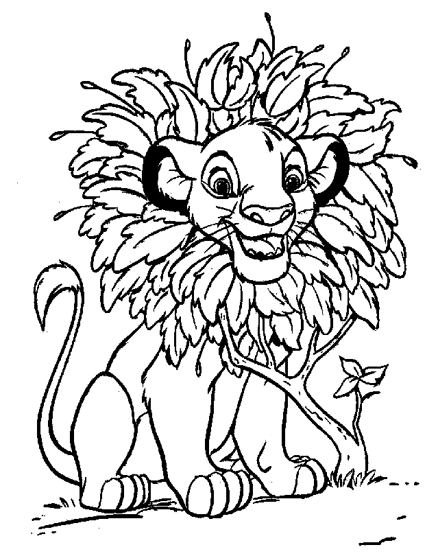 Coloring page: The Lion King (Animation Movies) #73675 - Free Printable Coloring Pages