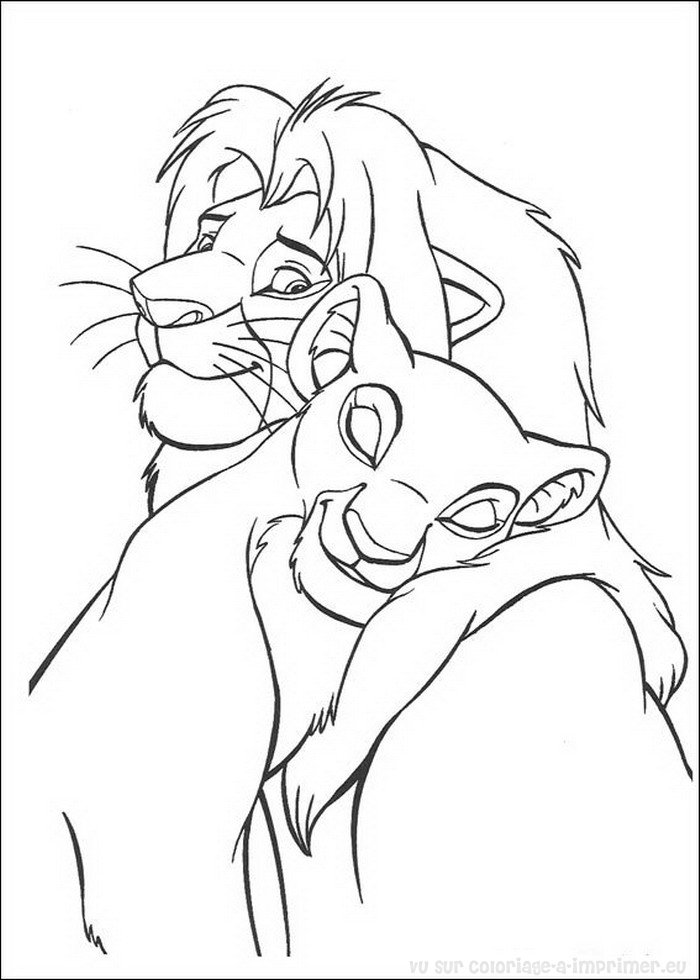 Coloring page: The Lion King (Animation Movies) #73690 - Free Printable Coloring Pages