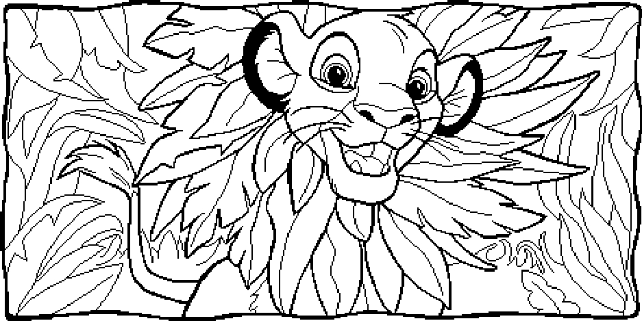 Drawing The Lion King 73704 Animation Movies Printable Coloring Pages