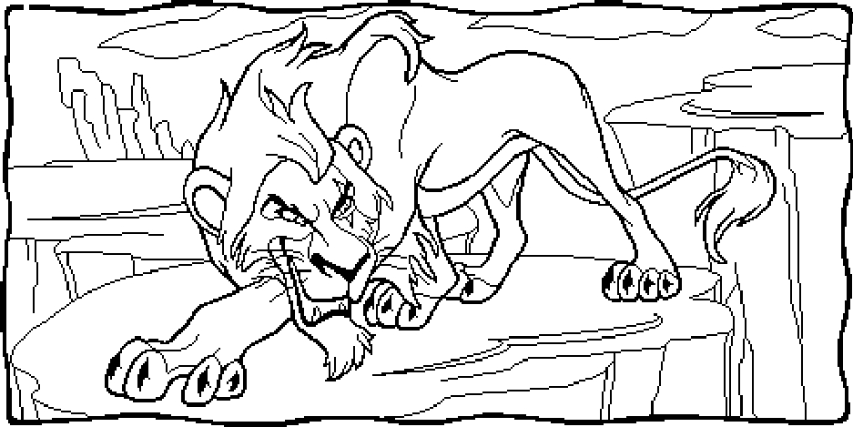 Coloring page: The Lion King (Animation Movies) #73714 - Free Printable Coloring Pages