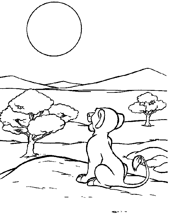 Coloring page: The Lion King (Animation Movies) #73717 - Free Printable Coloring Pages