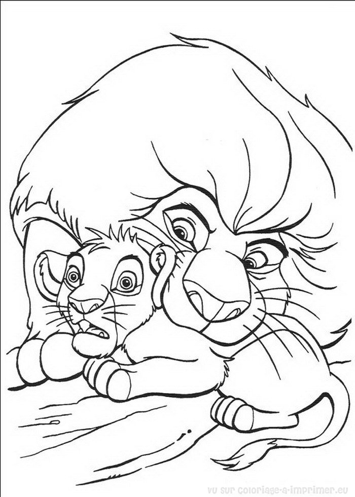 Coloring page: The Lion King (Animation Movies) #73727 - Free Printable Coloring Pages