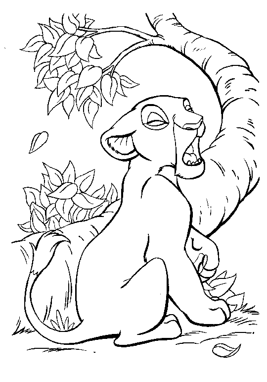 Coloring page: The Lion King (Animation Movies) #73738 - Free Printable Coloring Pages
