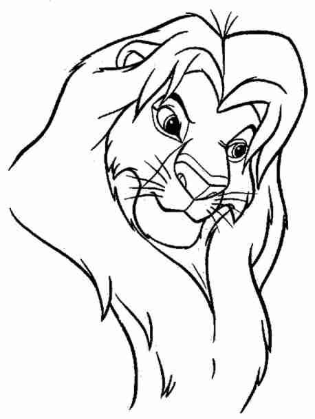 Coloring page: The Lion King (Animation Movies) #73741 - Free Printable Coloring Pages