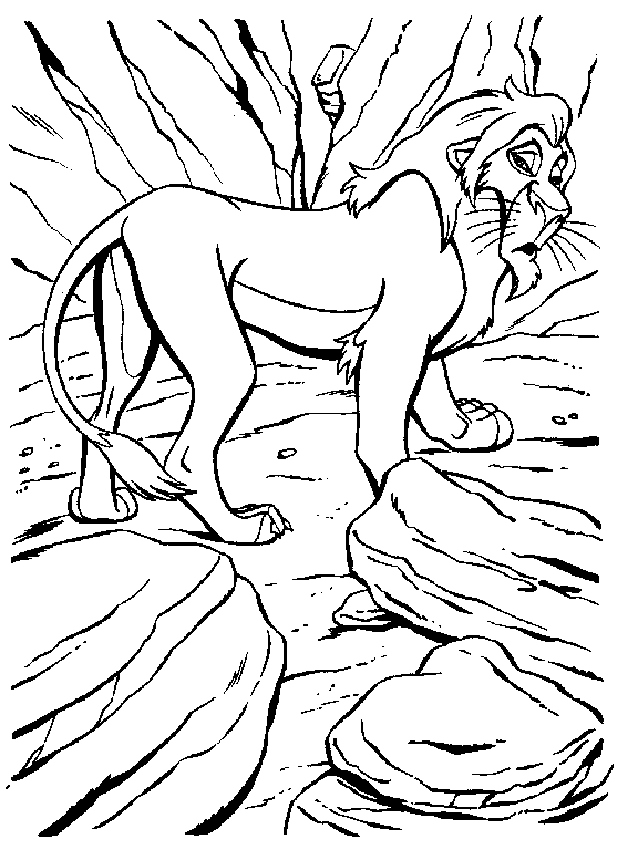 Coloring page: The Lion King (Animation Movies) #73748 - Free Printable Coloring Pages