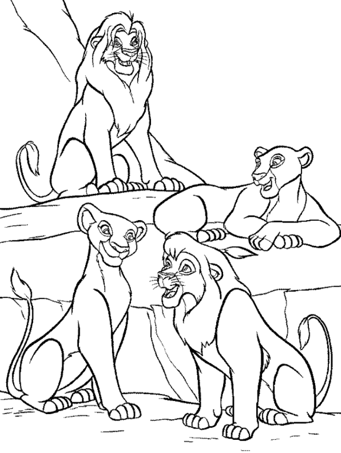 Coloring page: The Lion King (Animation Movies) #73750 - Free Printable Coloring Pages