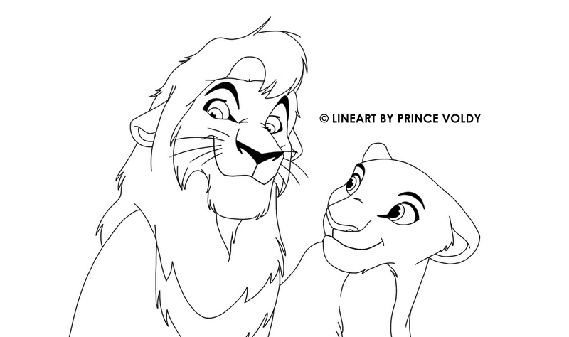Coloring page: The Lion King (Animation Movies) #73780 - Free Printable Coloring Pages