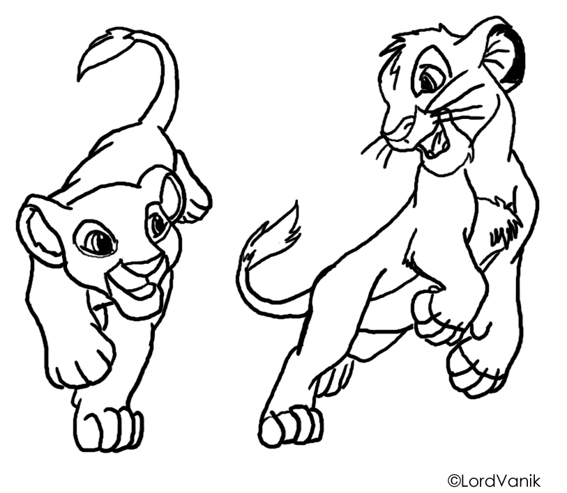 Coloring page: The Lion King (Animation Movies) #73783 - Free Printable Coloring Pages