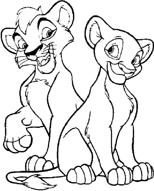 Coloring page: The Lion King (Animation Movies) #73791 - Free Printable Coloring Pages