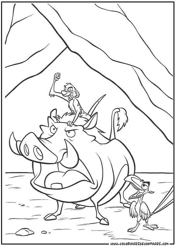 Coloring page: The Lion King (Animation Movies) #73793 - Free Printable Coloring Pages