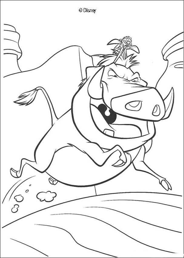 Coloring page: The Lion King (Animation Movies) #73819 - Free Printable Coloring Pages