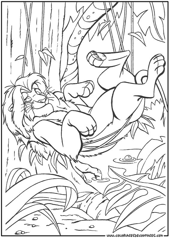 Coloring page: The Lion King (Animation Movies) #73822 - Free Printable Coloring Pages