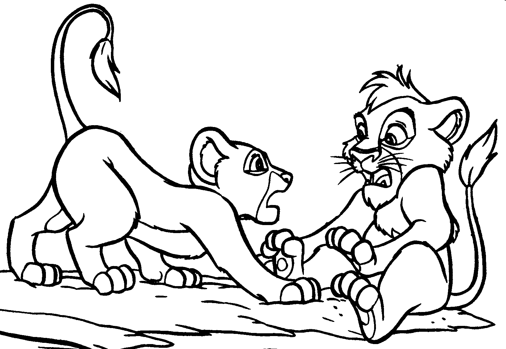 Coloring page: The Lion King (Animation Movies) #73826 - Free Printable Coloring Pages