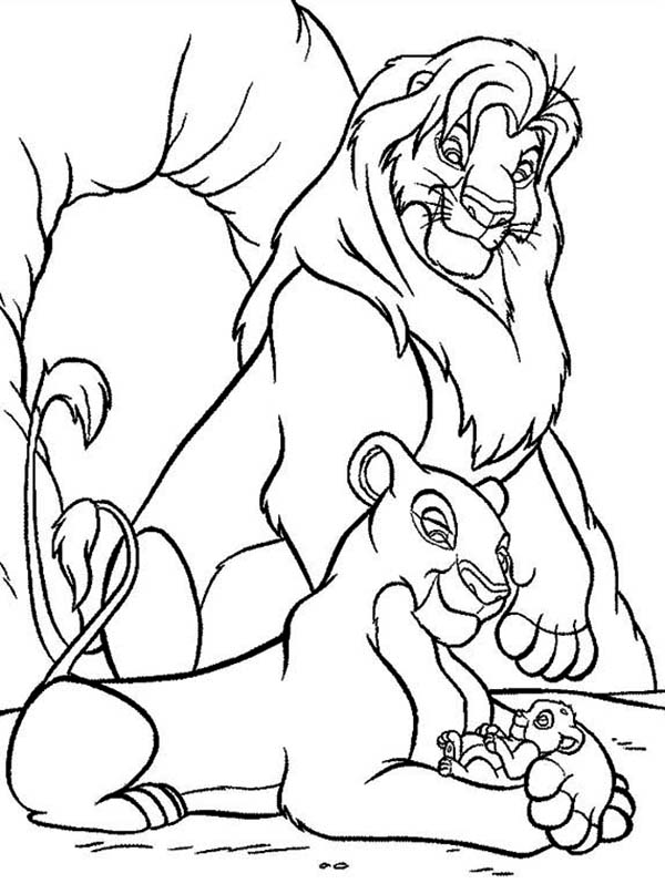 Coloring page: The Lion King (Animation Movies) #73827 - Free Printable Coloring Pages