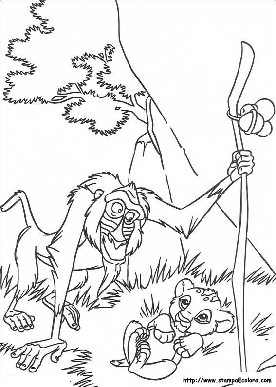 Coloring page: The Lion King (Animation Movies) #73832 - Free Printable Coloring Pages