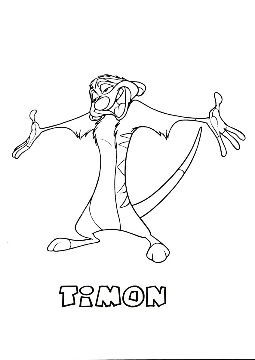 Coloring page: The Lion King (Animation Movies) #73837 - Free Printable Coloring Pages