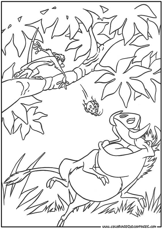 Coloring page: The Lion King (Animation Movies) #73847 - Free Printable Coloring Pages