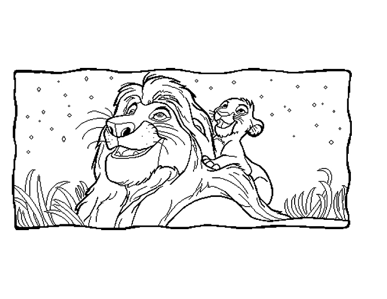 Coloring page: The Lion King (Animation Movies) #73858 - Free Printable Coloring Pages