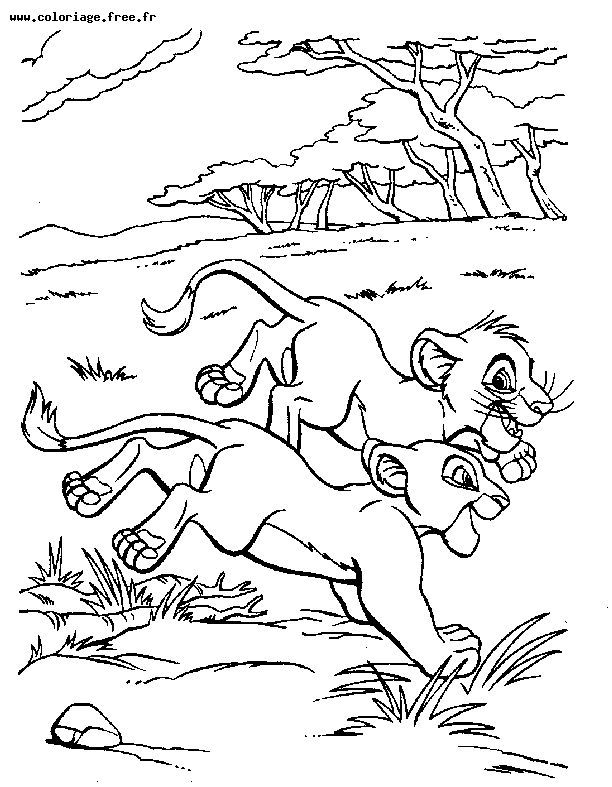 Coloring page: The Lion King (Animation Movies) #73875 - Free Printable Coloring Pages