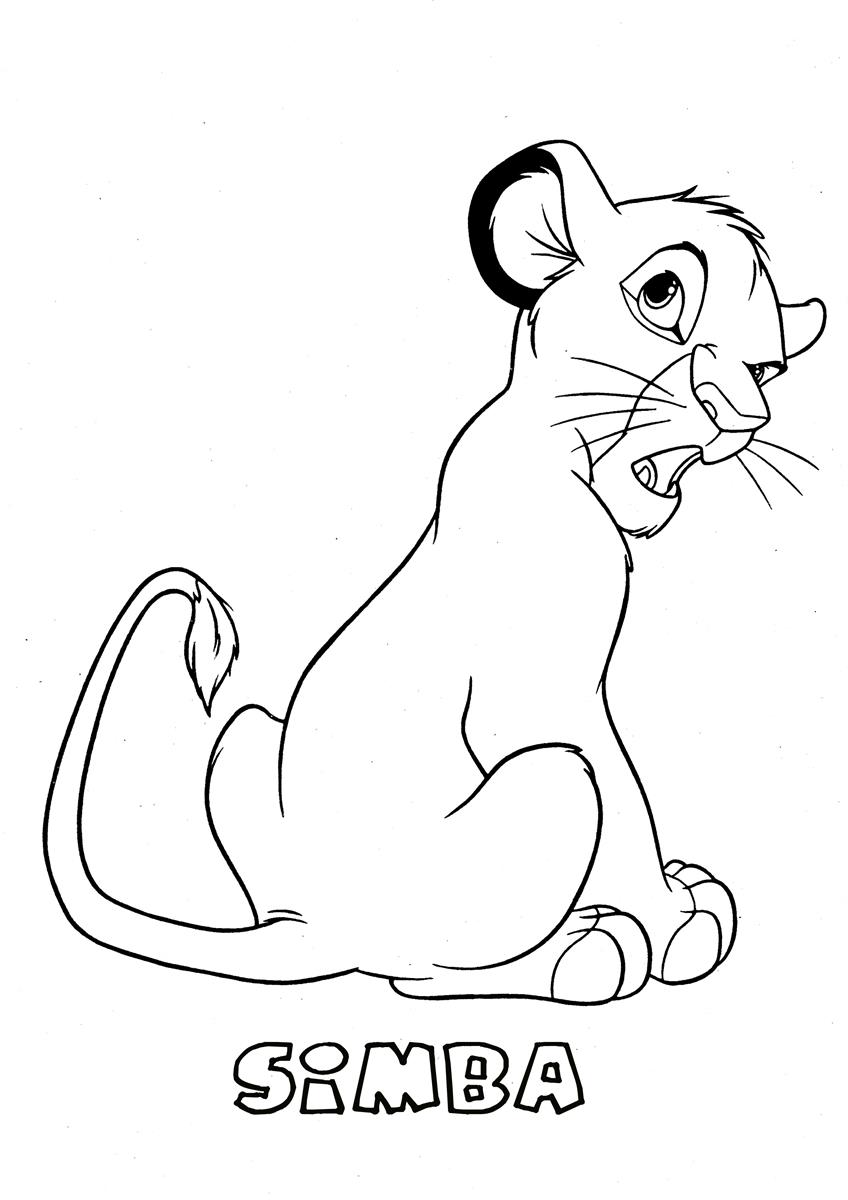 Drawing The Lion King #73887 (Animation Movies) – Printable coloring pages