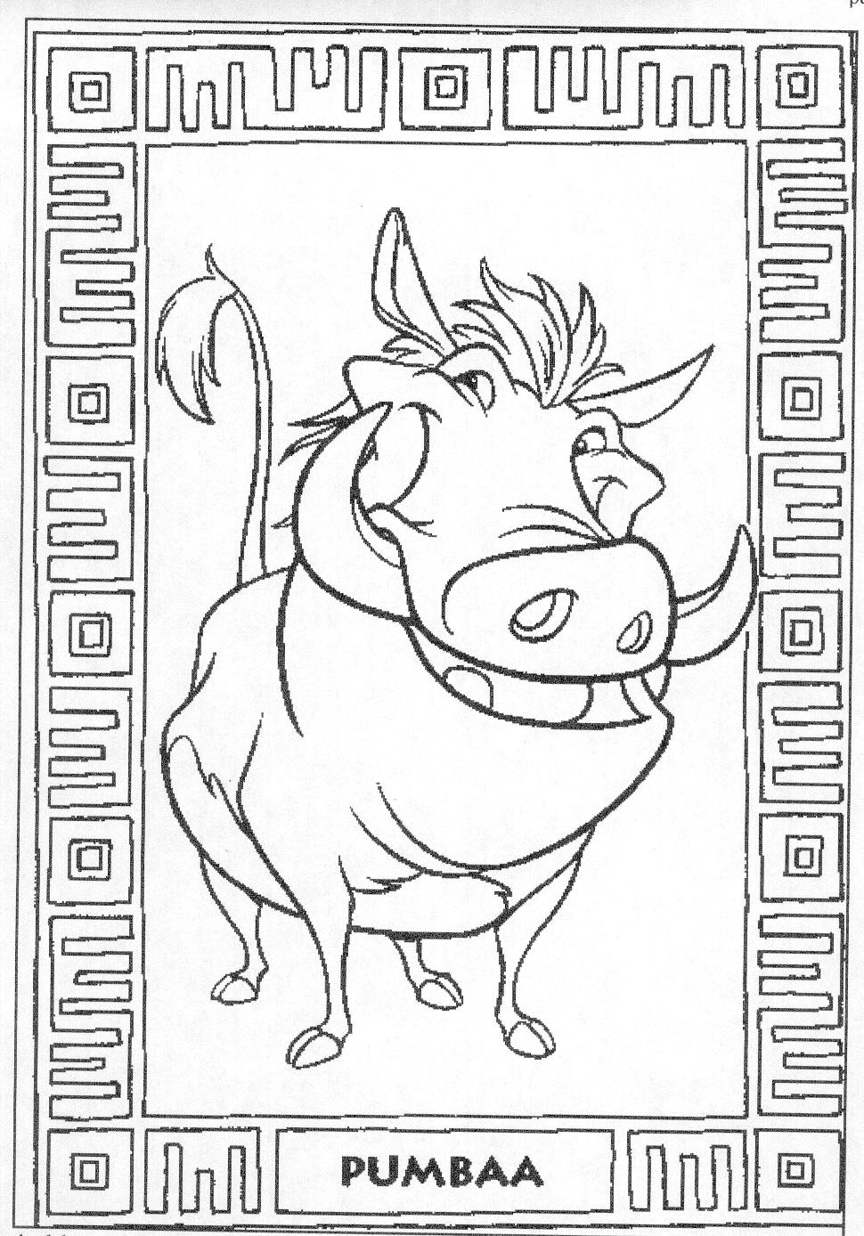 Coloring page: The Lion King (Animation Movies) #73906 - Free Printable Coloring Pages