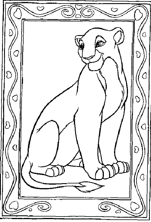 Coloring page: The Lion King (Animation Movies) #73912 - Free Printable Coloring Pages