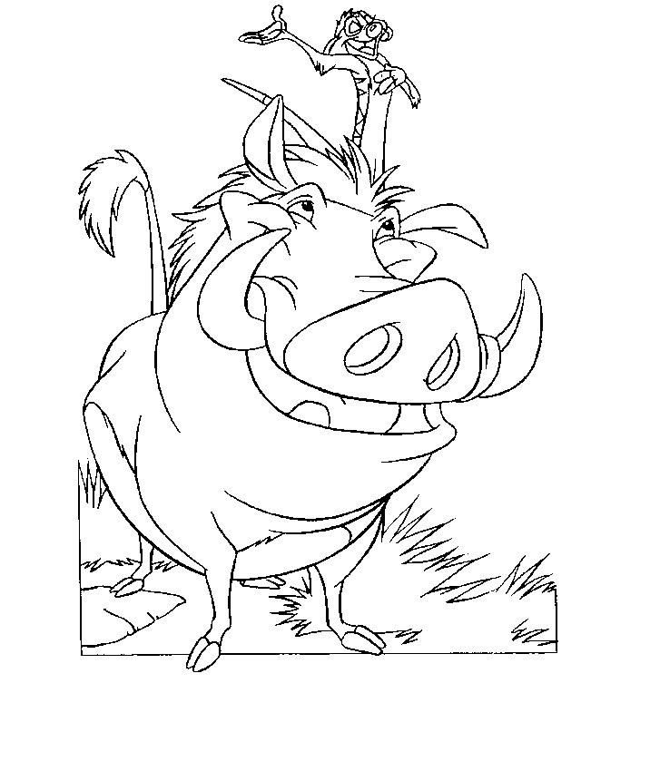 Coloring page: The Lion King (Animation Movies) #73953 - Free Printable Coloring Pages