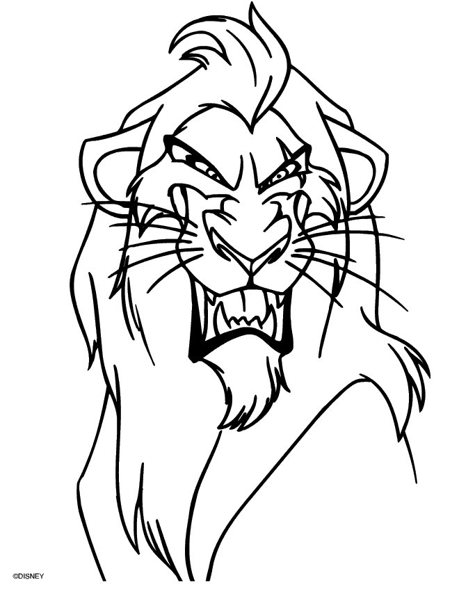 Coloring page: The Lion King (Animation Movies) #73957 - Free Printable Coloring Pages