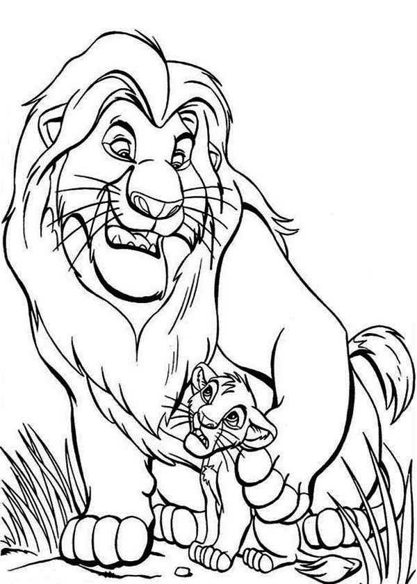 Coloring page: The Lion King (Animation Movies) #73958 - Free Printable Coloring Pages