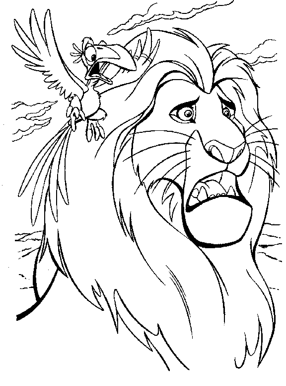 Coloring page: The Lion King (Animation Movies) #73967 - Free Printable Coloring Pages