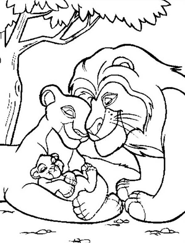 Coloring page: The Lion King (Animation Movies) #74004 - Free Printable Coloring Pages