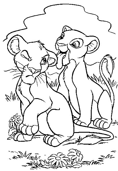 Coloring page: The Lion King (Animation Movies) #74005 - Free Printable Coloring Pages